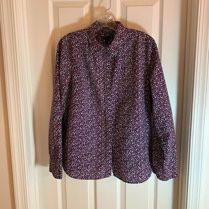 Talbots Print Shirt